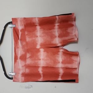 Nike One Luxe Mid Rise 7" Printed Training Short Size XXL